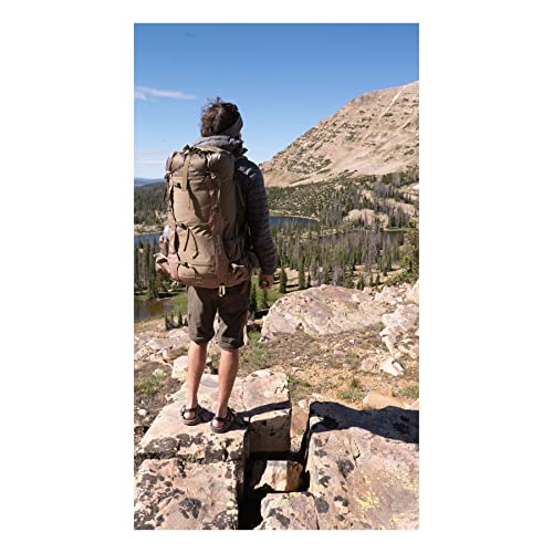 Granite Gear حقيبة ظهر جرانيت جير بليز 60 لتر - طين الفخار / مربعات بني / وولاي عادي - Image 5