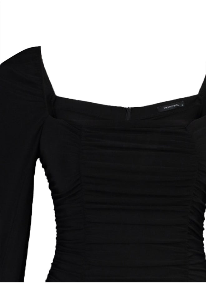 trendyol - Woman Dress Black - Image 1