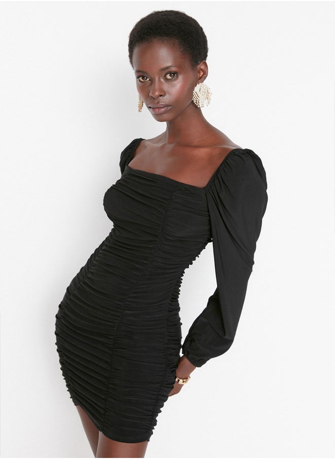 trendyol - Woman Dress Black - Image 1