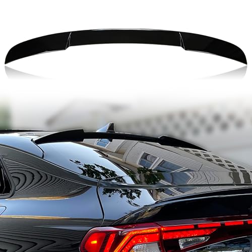 Rolling Gears Rear Window Spoiler Compatible with 20212024 Kia Optima K5 Roof Spoiler Gloss Black Rear Spoiler Exterior Body Kit