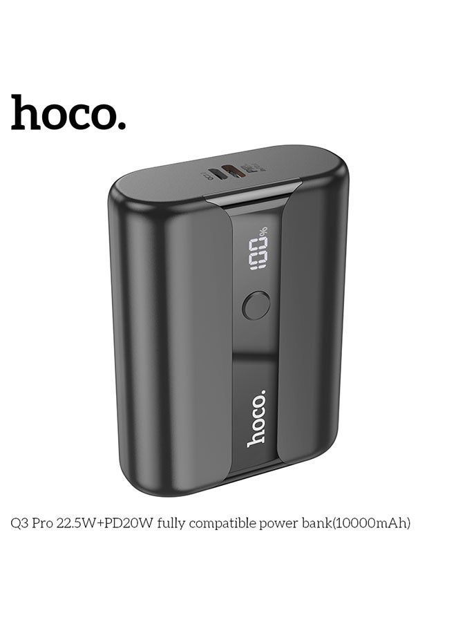 hoco. Power bank Q3 Pro 22.5W+PD20W 10000mAh(Black) - Image 4