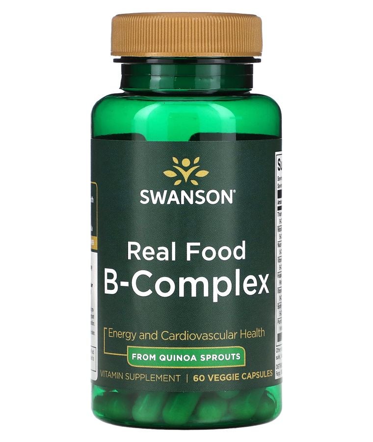 Real Food B-Complex 60 Veggie Capsules