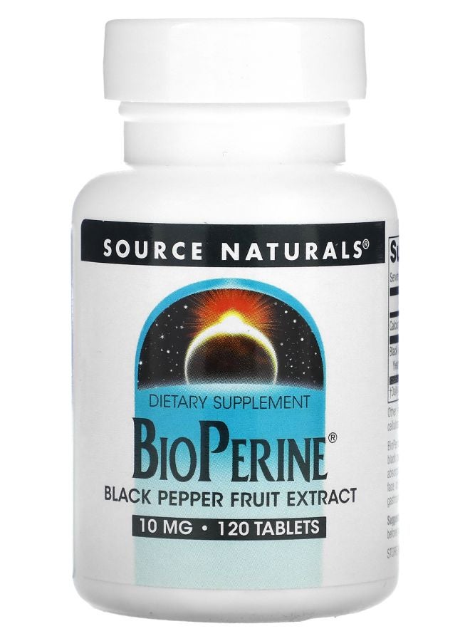 BioPerine 10 mg 120 Tablets