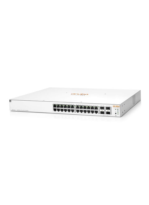 اروبا انستانت اون 1930 24 منفذ جيجابت ايثرنت 24xGE PoE (195 واط)، 4X 1G/10G SFP+, L2+ مفتاح ذكي سلك امريكي (JL683A#ABA)