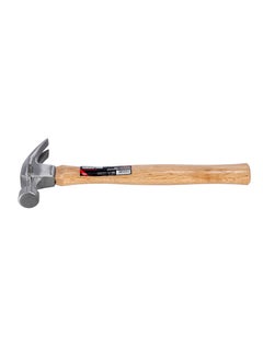 GEEPAS Wooden Handle RIP Hammer with Smooth Face Forged Head, Heavy Duty All-Purpose Hammer  - Image 4