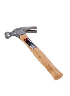 GEEPAS Wooden Handle RIP Hammer with Smooth Face Forged Head, Heavy Duty All-Purpose Hammer  - Image 5