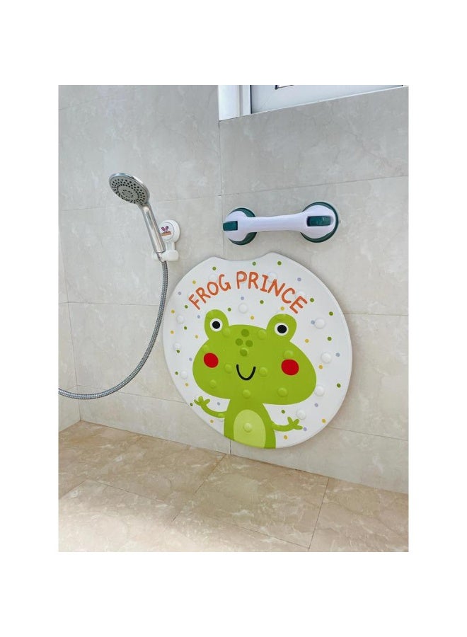 جين لى تشيانغ مقبض حوض الاستحمام والدش، مقبض شفط، مقبض دش عالي التحمل، مقبض حوض استحمام قابل للإزالة، مناسب لكبار السن والأطفال، مقبض أمان للحمام، لا يتطلب حفرًا، مقاوم للماء - Image 3