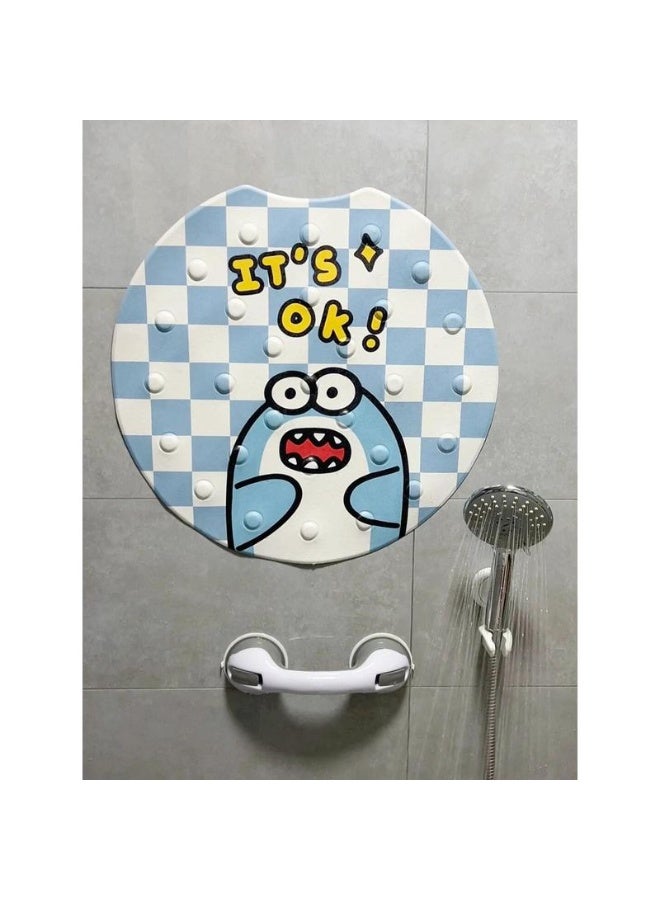 جين لى تشيانغ مقبض حوض الاستحمام والدش، مقبض شفط، مقبض دش عالي التحمل، مقبض حوض استحمام قابل للإزالة، مناسب لكبار السن والأطفال، مقبض أمان للحمام، لا يتطلب حفرًا، مقاوم للماء - Image 4