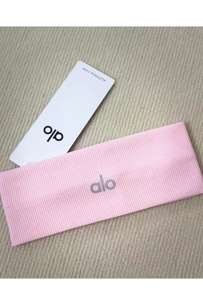 alo alo Yoga Headband Yoga Elastic Exercise Headband Fitness Outdoor Sports Performance Conquer Headband - Image 2
