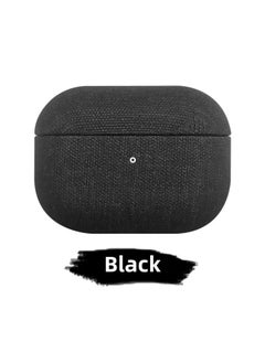 AirPods Pro2 Protective Cover For Apple Three-generation Headphones AirPods4 All-inclusive Four-generation Headphone Case-Color:Black-Applicable Models:Airpods Pro2