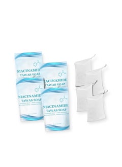 Niacinamide tawas soap 4pack 100g each