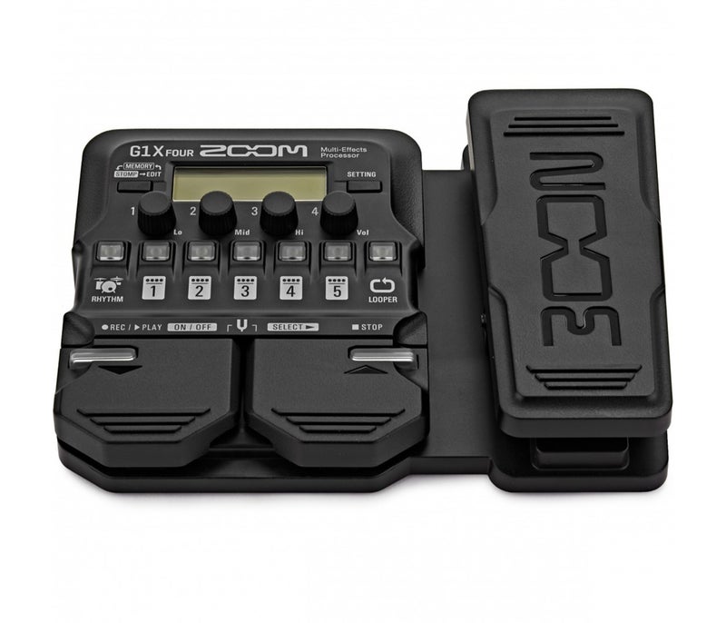 Zoom G1XFOUR Multi-Effects Processor with Expression Pedal - Image 2