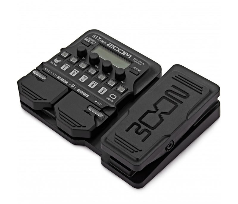 Zoom G1XFOUR Multi-Effects Processor with Expression Pedal - Image 4