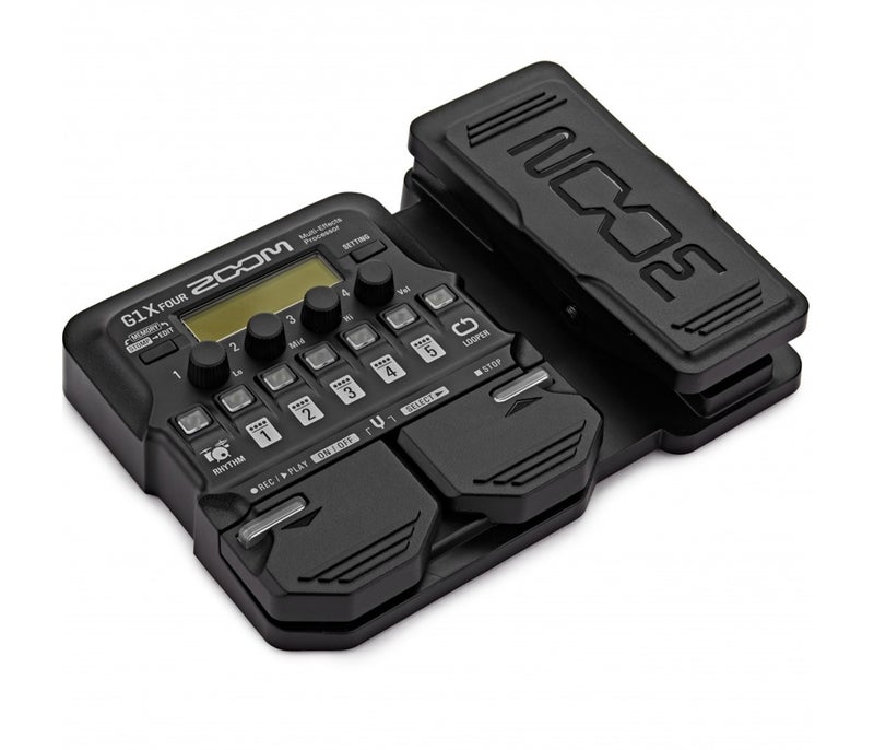 Zoom G1XFOUR Multi-Effects Processor with Expression Pedal - Image 3