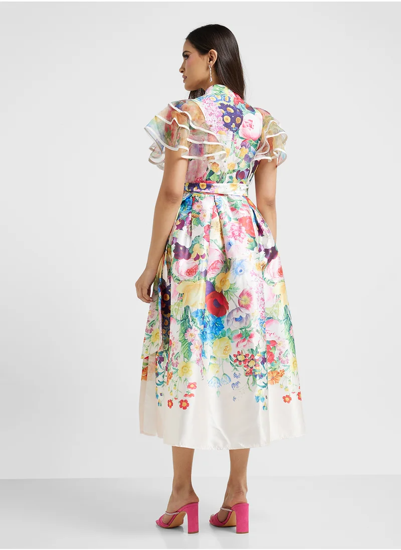 ايلا Floral Print Dress