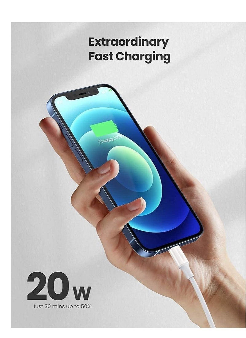 Raxoom Fast Charging Cable Compaible for iPhone 13/12/11/pro/pro max/Mini/iPad Type C to Apple Cable - Image 3