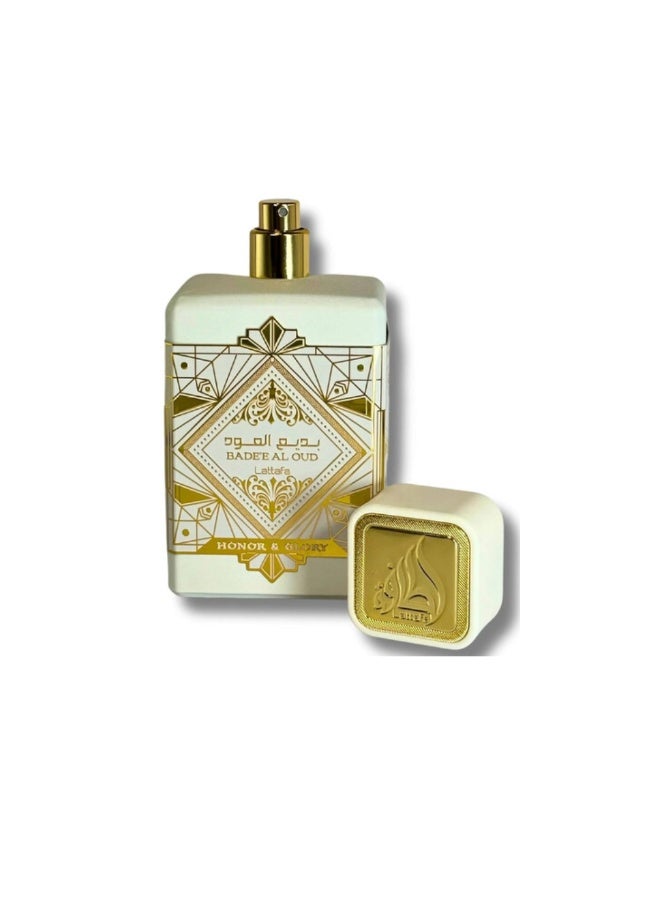 Lattafa Bade’e Al Oud Honor & Glory Unisex Eau de Parfum 100 ml (3.4 oz) - Image 2
