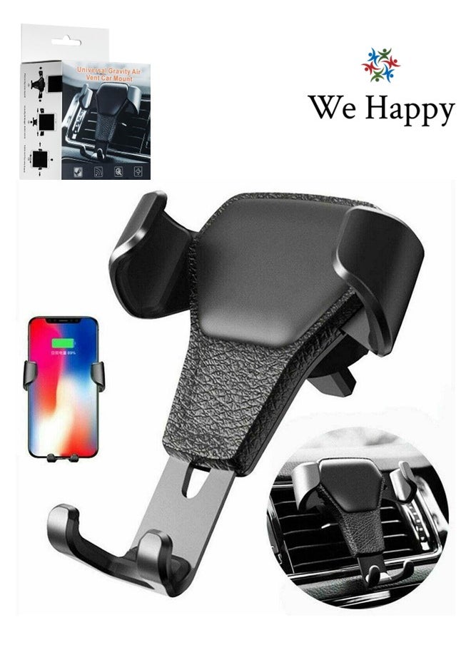 We Happy Gravity Car Mobile Holder Air Vent Clip Mount Phone Stand  - Image 1