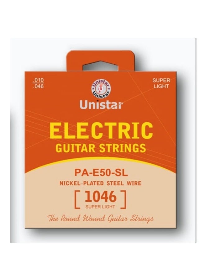 يونيستار Pa-E50-Sl Electricأوتار للجيتار