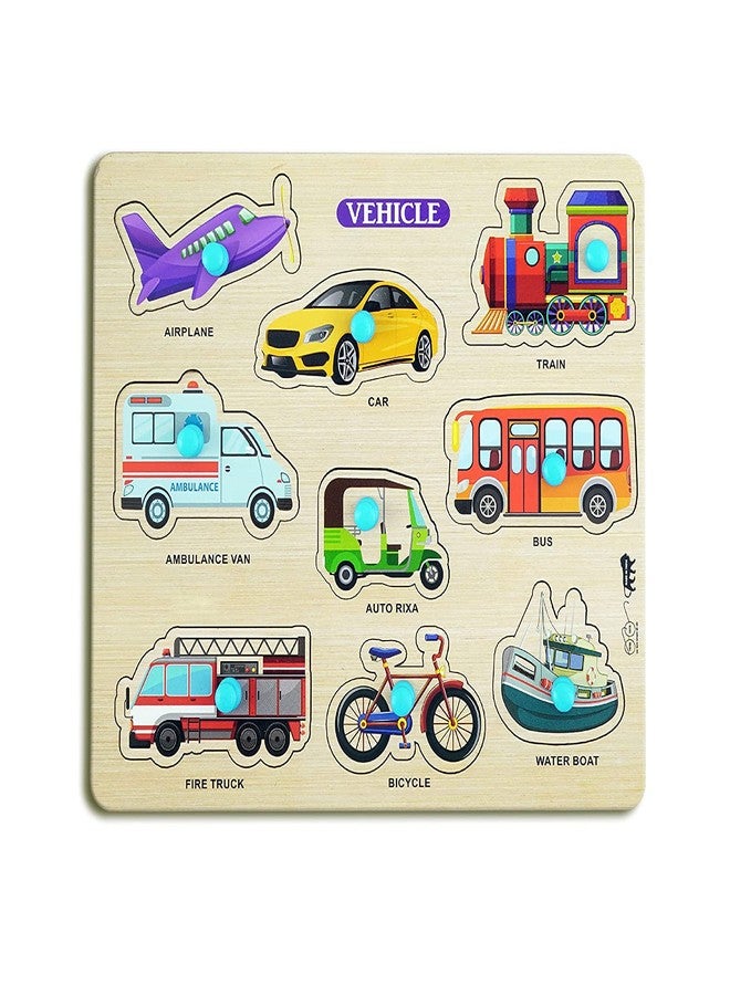 APPSTER Transport Vehicle Wooden Puzzle Toy Kids Games Toys for Kids 3+ Jigsaw Puzzles for Adults Baby Learning Educational Toys Board Game - Image 1