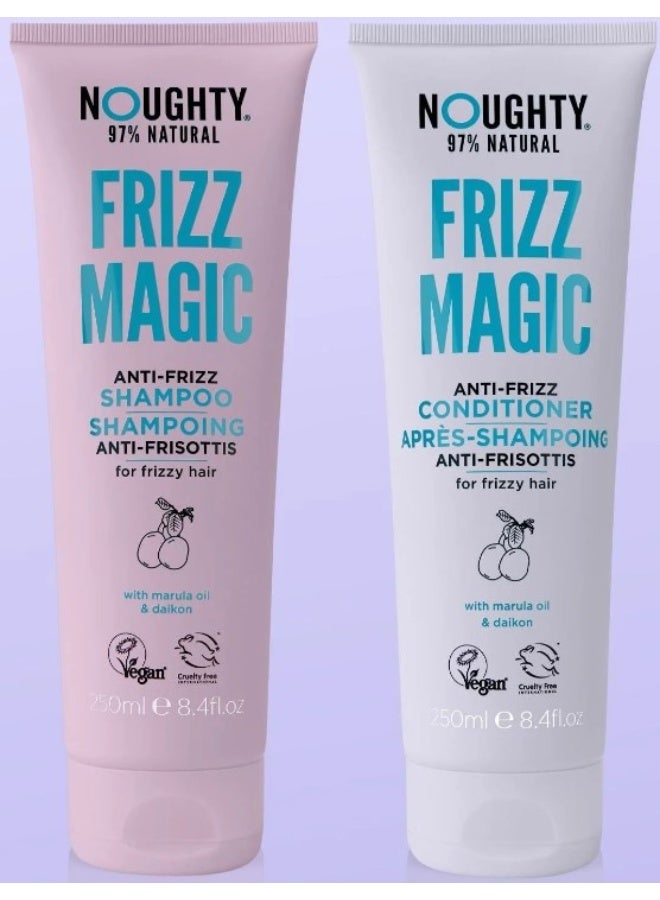 نوتي مجموعة شامبو وبلسم Noughty Frizz Magic للشعر المتطاير - Image 1