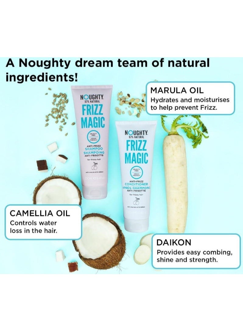 نوتي مجموعة شامبو وبلسم Noughty Frizz Magic للشعر المتطاير - Image 3