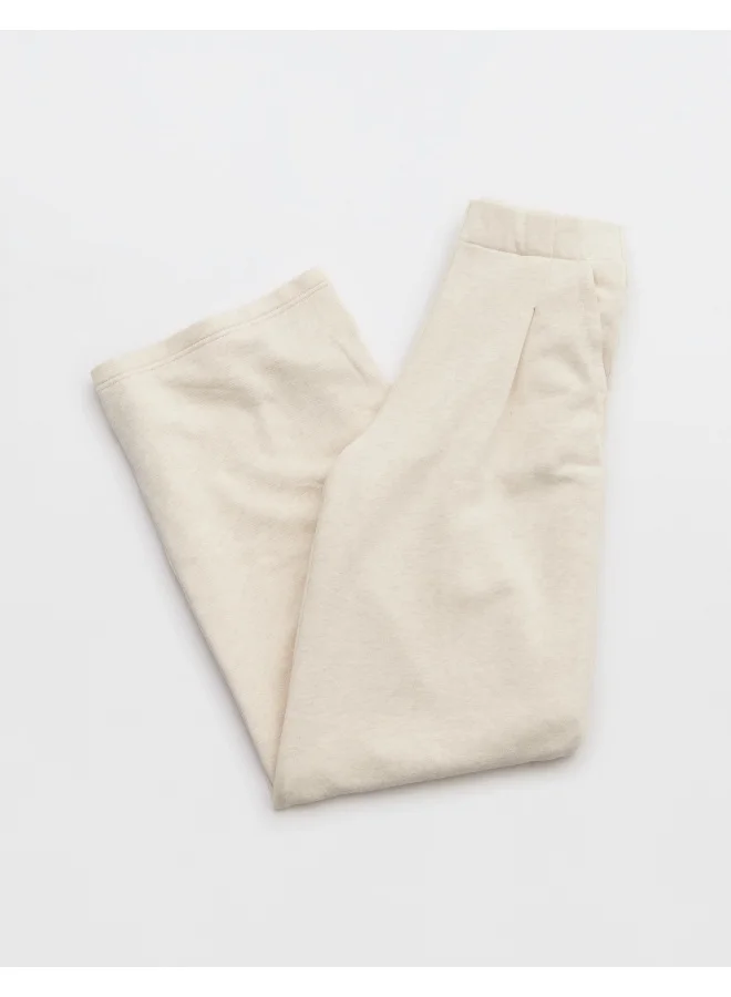Aerie High Waist Wide Leg Pants