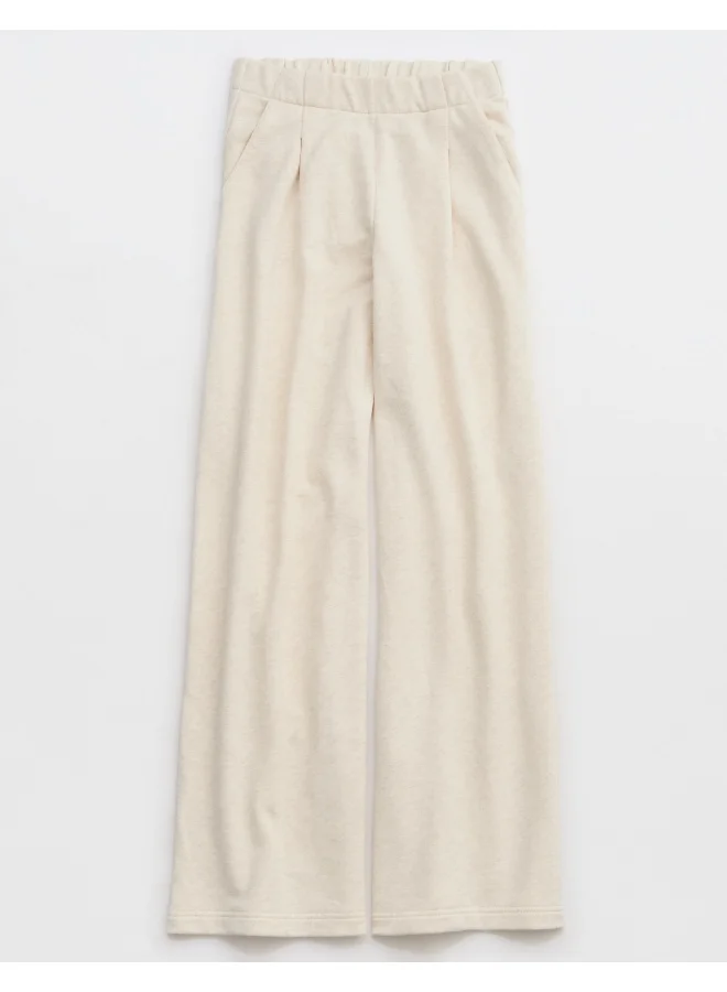 Aerie High Waist Wide Leg Pants