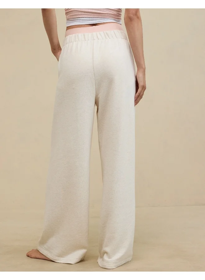 Aerie High Waist Wide Leg Pants