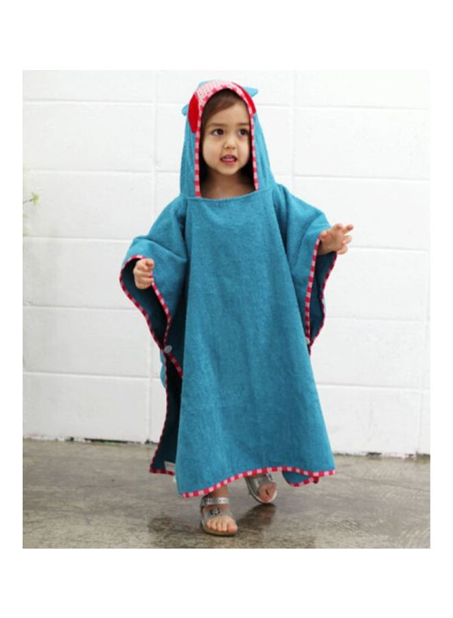 NIBEMINENT Cotton Hooded Cartoon Bathrobe - Image 2