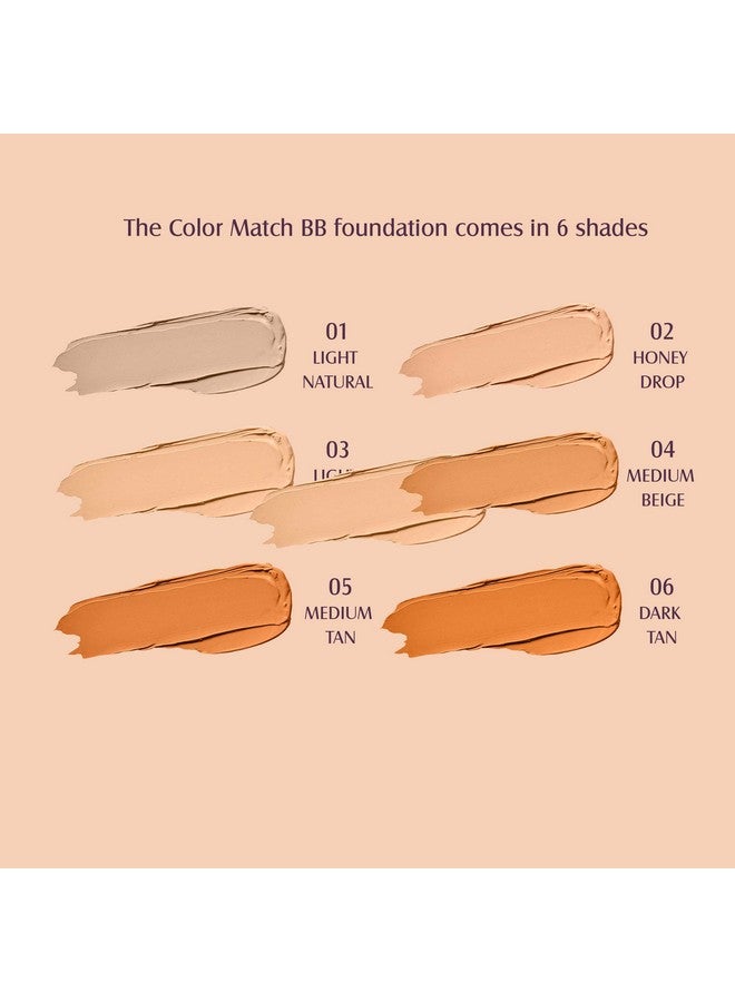 Glam 21 Glam21 Color Match Bb Foundation Spf15 I Dual Purpose Of Foundation & Sunscreen Blemish-Free Glow | Non-Cakey Daily Use | Non-Greasy & Lightweight | Long-Lasting Radiant Makeover| 30Gm - 03 Light Medium - Image 4