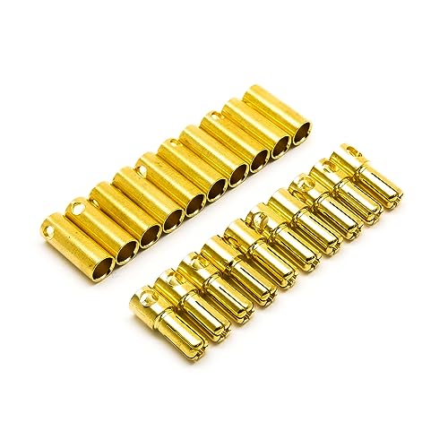 SpeedyFPV 10 Pairs 5.5mm Bullet Connector Banana Plug 100A Rated Male and Female Sets - Image 5