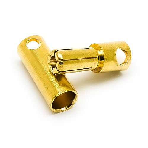 SpeedyFPV 10 Pairs 5.5mm Bullet Connector Banana Plug 100A Rated Male and Female Sets - Image 1