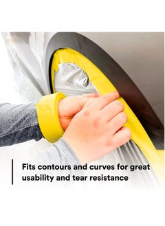 MARKQ Automotive Masking Tape 2 inch x 20 yards Refinish Auto Body Paint Tape for Cars Vehicles Auto Paint Supplies [6 Rolls]  - Image 5