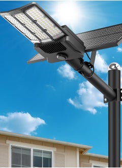 Sunbmebge 5000W Solar Street Lights Outdoor,Commercial Solar Parking Lot Lights Dusk to Dawn IP67,Solar Outdoor Light with Motion Sensor and Remote Control,Solar Security Flood Lights for Yard,Basketball Court  - Image 1