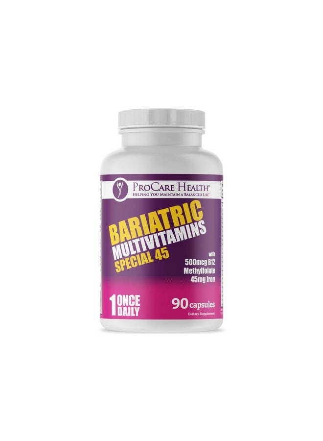 ProCare Health ; Bariatric Multivitamin ; Capsule ; Special 45 ; 90 Count  - Image 1