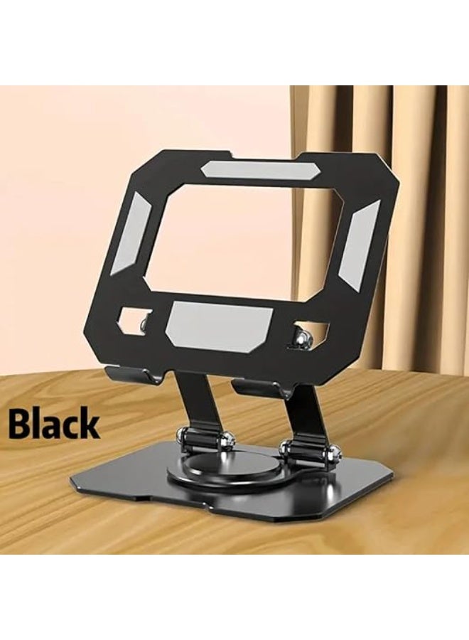 Tablet Holder, iPad, 360 Degree Rotating Base, Foldable and Adjustable, for Desk Compatible with Pro Air Mini 4 to 12.9 - Image 3