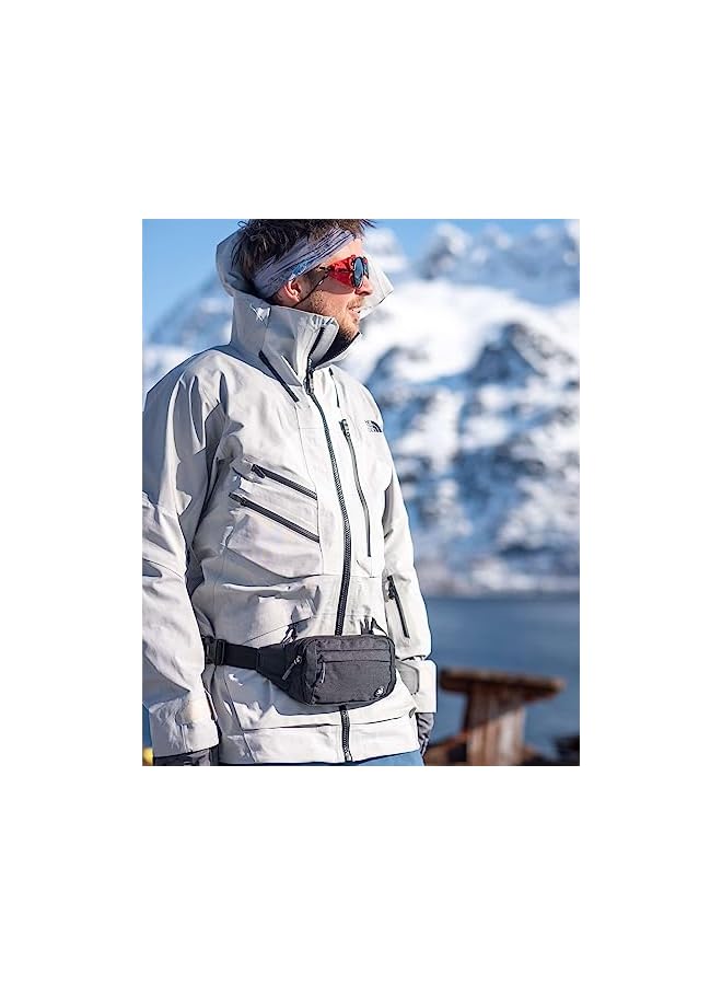 WATERFLY WATERFLY Fanny Pack Waist Bag: Small Hip Pouch Bum Bag Fannie Pack Phanny Fannypack Waistpack Bumbag Beltbag Sport Slim Fashionable for Jogging Hiking Hiker Women Men  - Image 4