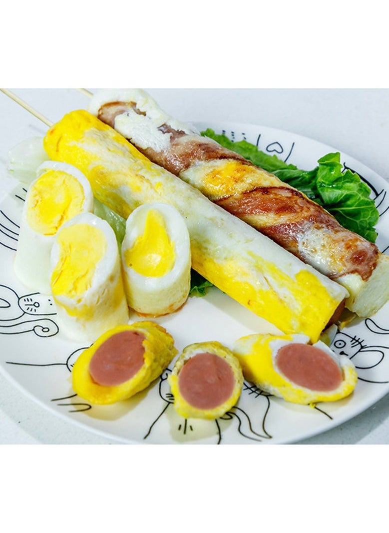 Generic Electric Multifunctional 3 in 1 Breakfast Maker - Mini Egg Roll, Omelette Boiler, Kitchen Cooker  - Image 3