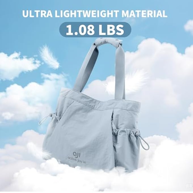 rayihni AJI Tote Bag Gym Tote Tote Bags Women  Large Laptop Tote Bag Fit 156 Inch  Travel Bag Casual Tote Crossbody Womens Handbags  Shoulder Bags  WaterResistant Sports Bag - Image 3