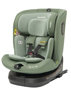 Jovikids Rotating Ranger TT ISOFIX Car Seat 360° For Baby, 40 - 150 CM, 0 - 12 Years, ECE R129/E4 I-Size, Fixations ISOFIX, Top Tether - Green  - Image 1
