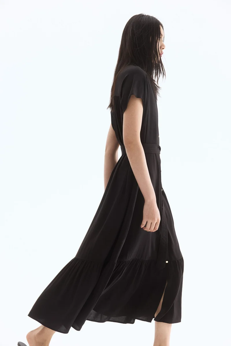 H&M Tie-belt shirt dress