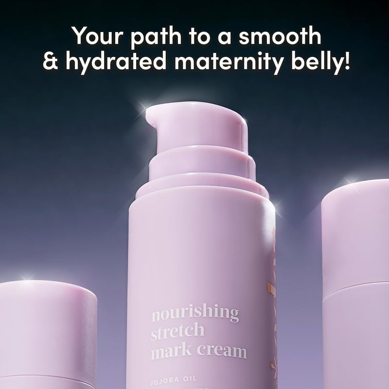 Evereden Nourishing Stretch Mark Cream (4 fl.oz): Clean & Vegan Cream for Pregnancy and Postpartum | Pregnancy Stretch Mark Prevention | Rich in Vitamins & Minerals - Image 5