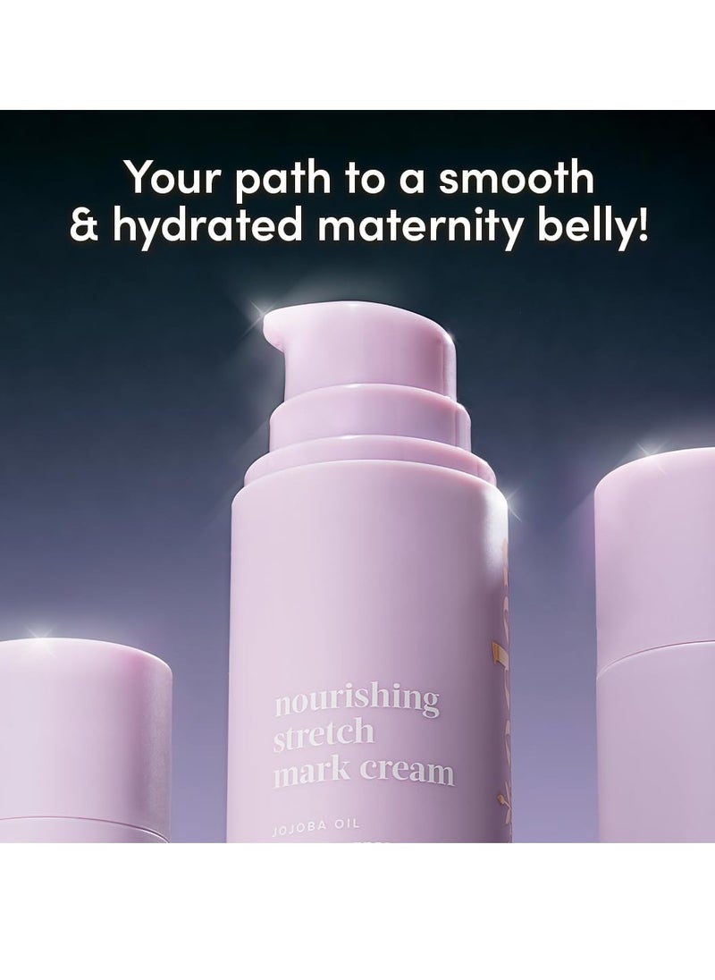 Evereden Evereden Nourishing Stretch Mark Cream (4 fl.oz): Clean & Vegan Stretch Mark Cream for Pregnancy and Postpartum | Pregnancy Stretch Mark Prevention | Rich in Vitamins & Minerals  - Image 3
