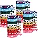 WILLBOND 32 Pieces Ribbon Hair Ties Accessories Sports Elastic Ribbon Tie Gifts for Autism Mexican Festival Derby Horse Racing Decor Women(Horse Pattern) - Image 2