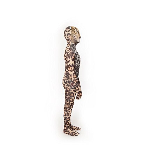 Morphsuits Kids Jaguar Animal Costume, Cheetah Leopard Halloween Costume for Boys Girls M - Image 3