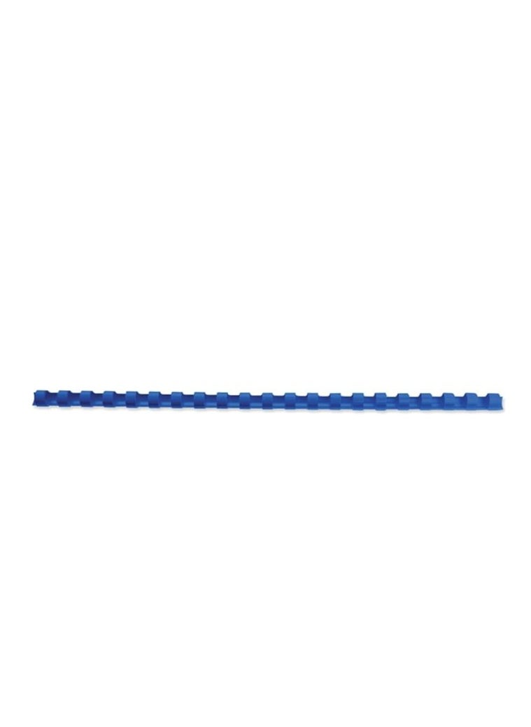 SUPER DEAL 100-Piece Binding Combs 6mm Blue  - Image 2