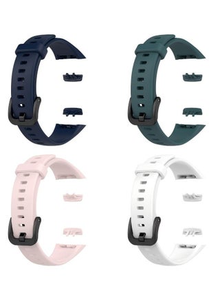 4Pcs Silicone Watchband For Huawei Band 6 Strap SmartWatch WristbandBracelet Wriststrap Sport Replacement - pzsku/Z416765838871FF0DACA1Z/45/_/1731292012/d3facda5-3aa7-4d9a-b871-f414f257b607
