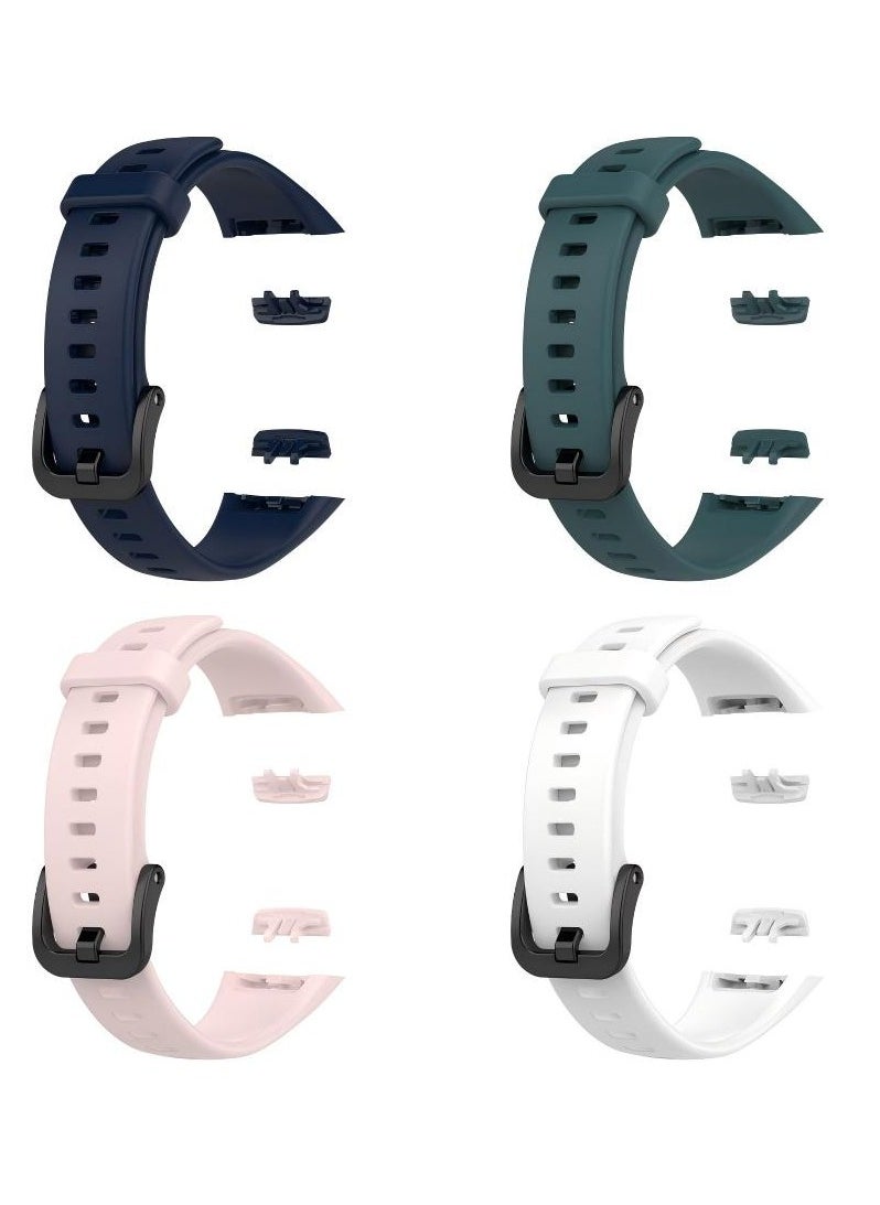 HW Huawei Band 6 Silicone Strap 4PCS  - Image 1