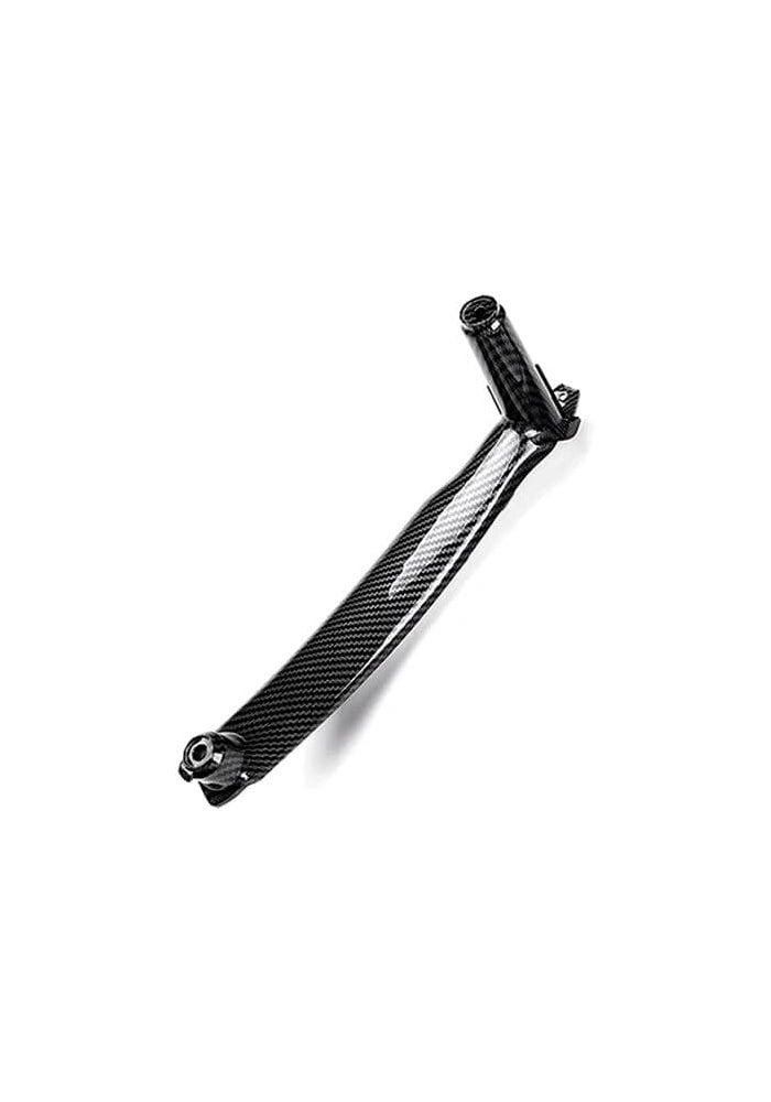 QASULER 3PCS Carbon Style Interior Car Door Handle Pull Cover for BMW - Image 4